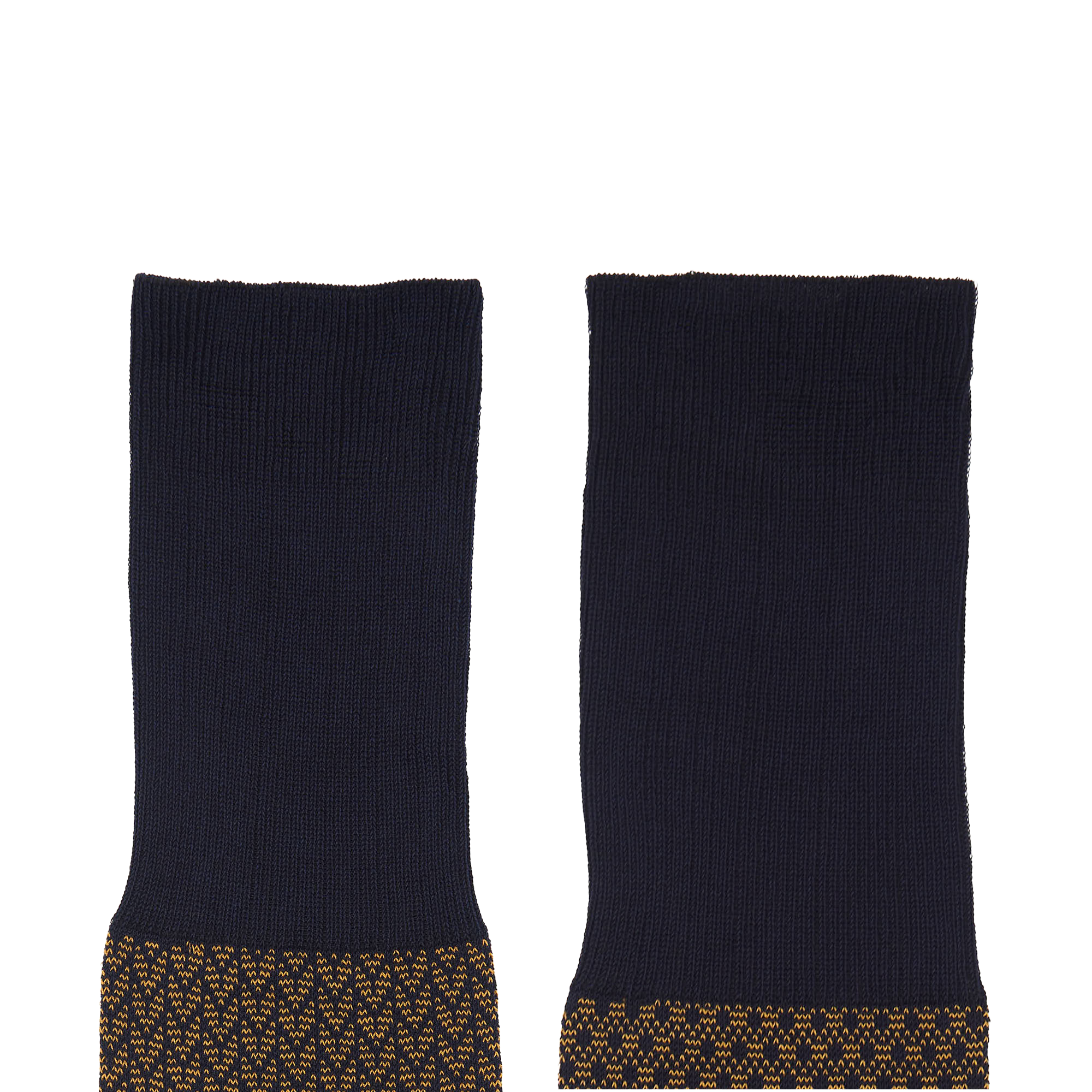 Calza lunga in Filo di Scozia Principe di Galles - Marrone Rovere
