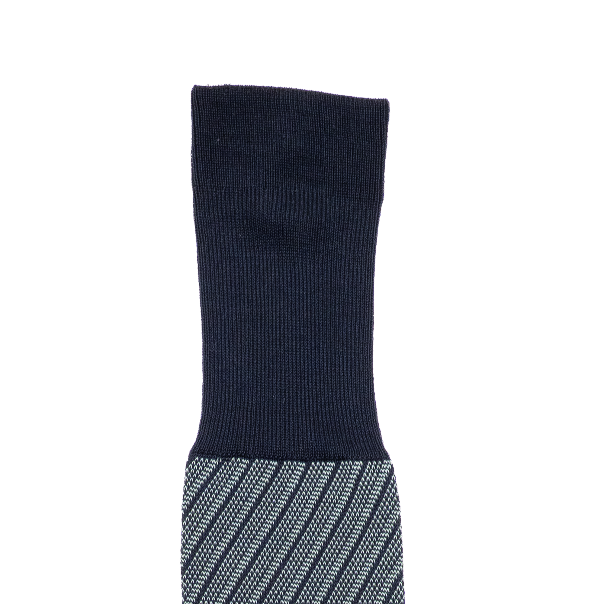 Calza uomo in Filo di Scozia Regimental - Verde chiaro Menta