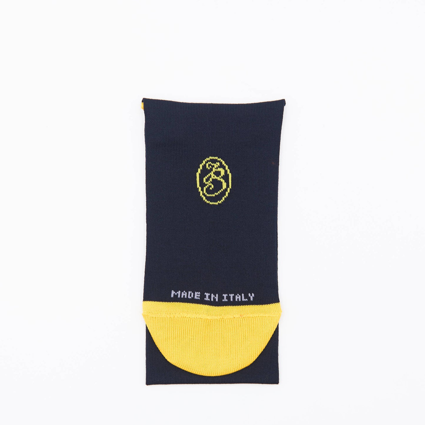 Box calza lunga cotone Filo di Scozia con polsino inglese - GIALLO SOLE