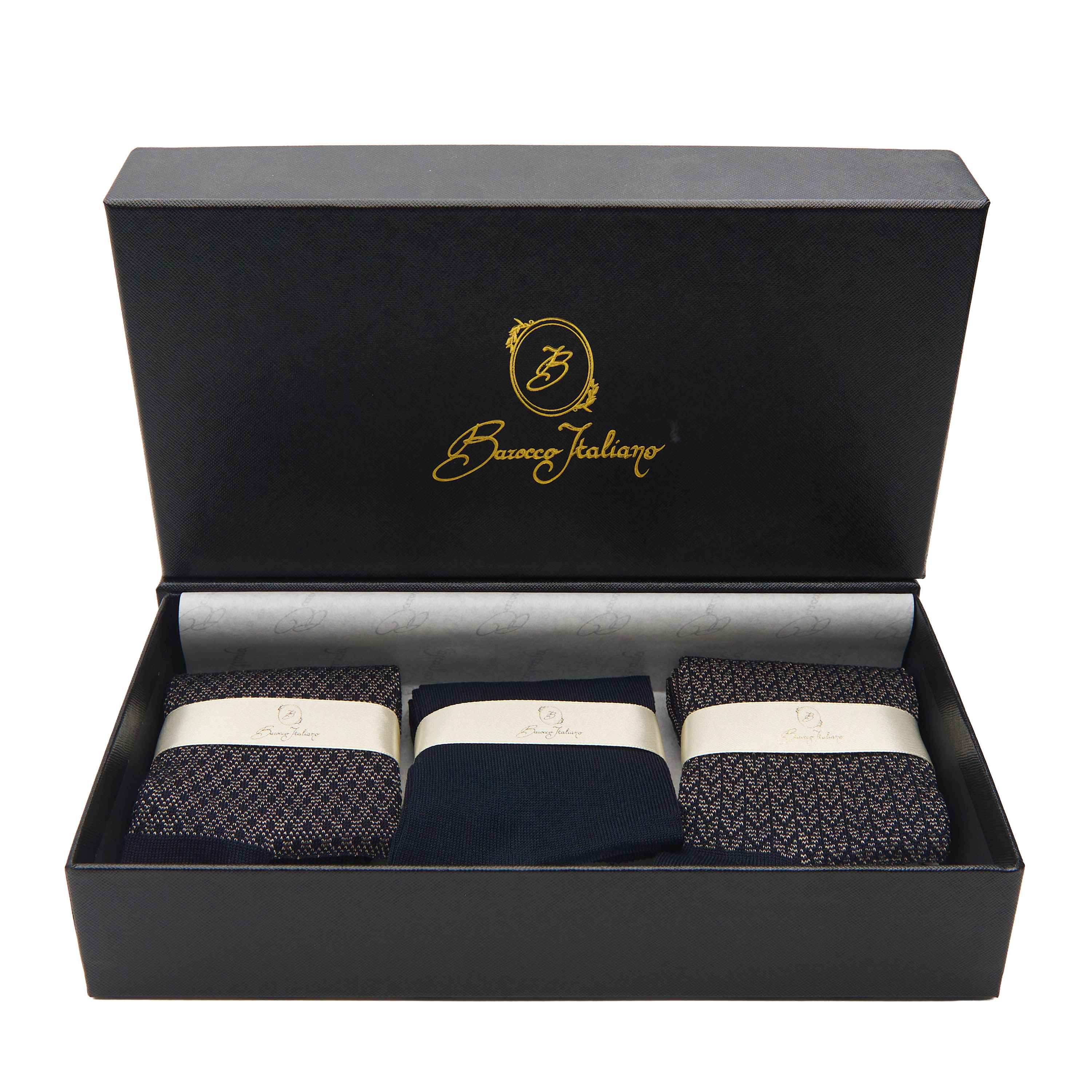 Box calza lunga cotone Filo di Scozia con polsino inglese - GIALLO DESERTO
