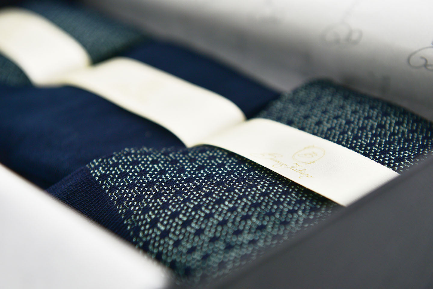 Luxury Box 3 paia Filo di Scozia