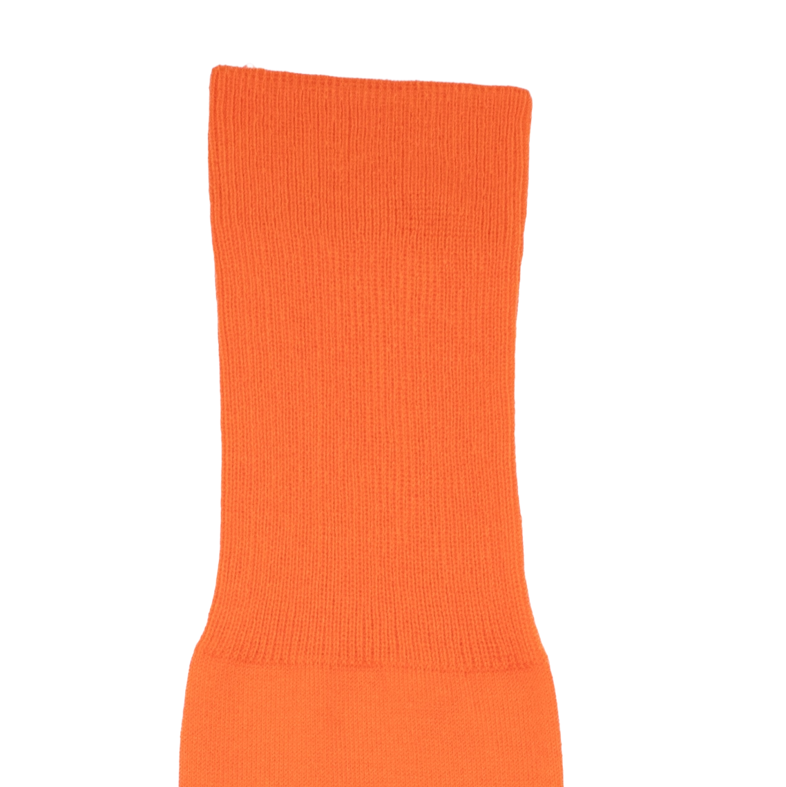 Calza uomo in Filo di Scozia Tinta unita "Le Cromìe"  - Orange