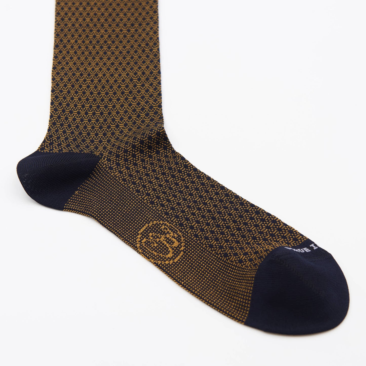 Box 6 paia colorate calza lunga Filo di Scozia Spigato e Principe di Galles con polsino inglese - Marrone ROVERE Verde scuro LARICE Grigio CENERE