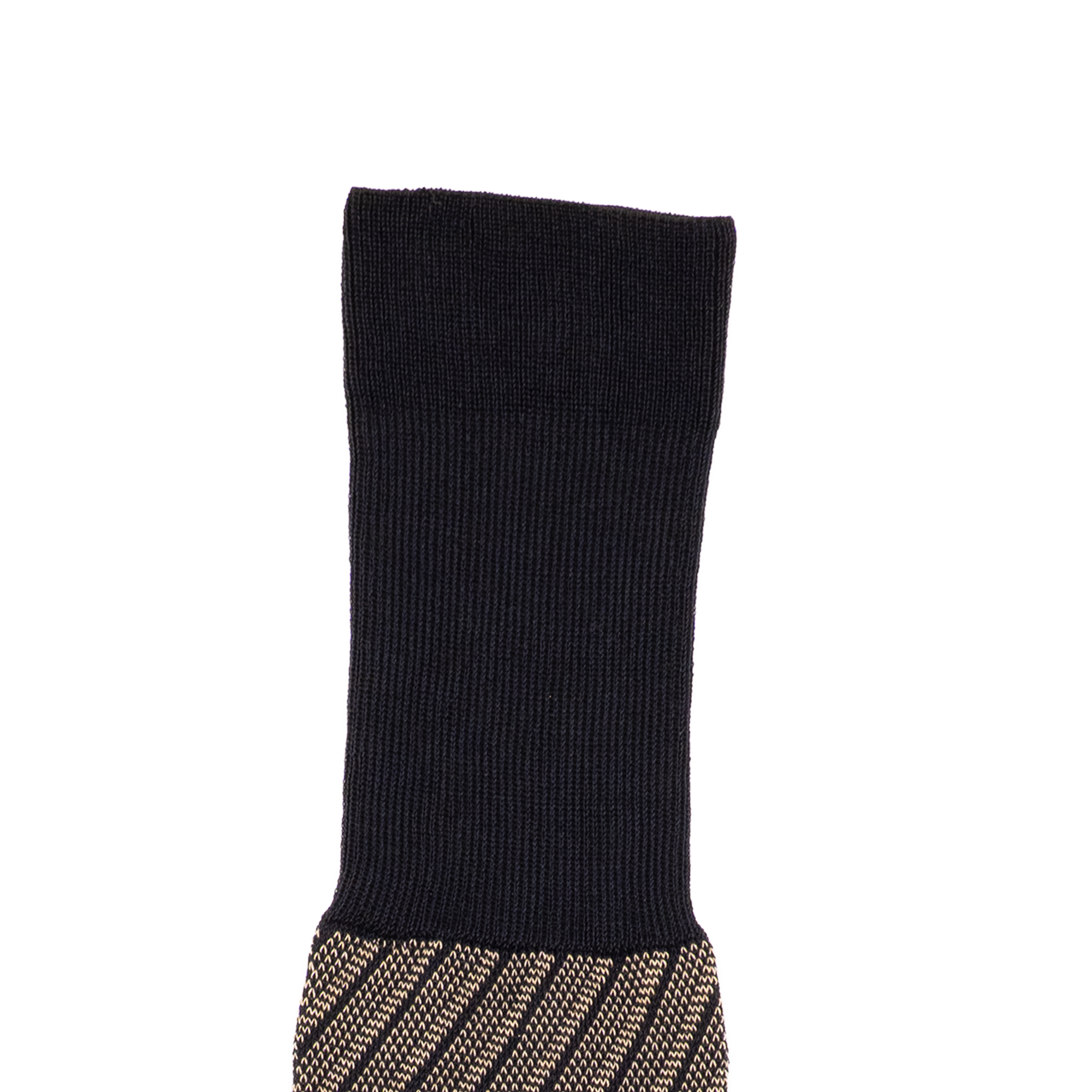 Calza uomo in Filo di Scozia Regimental - Beige Deserto
