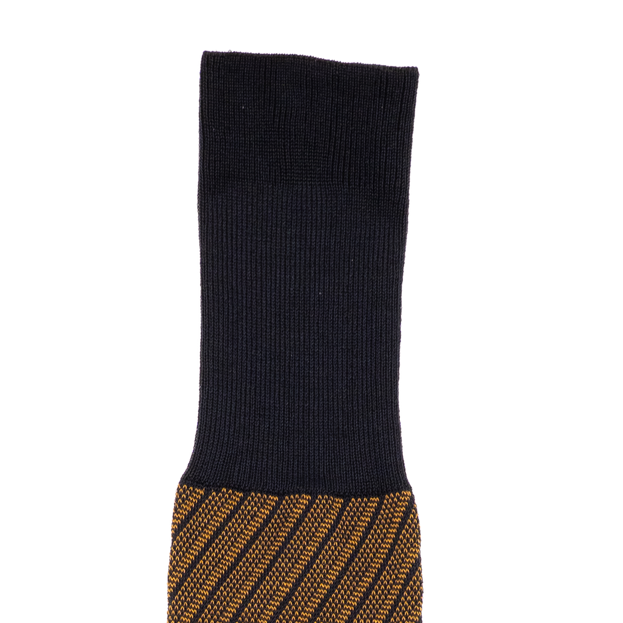 Calza uomo in Filo di Scozia Regimental - Marrone Rovere