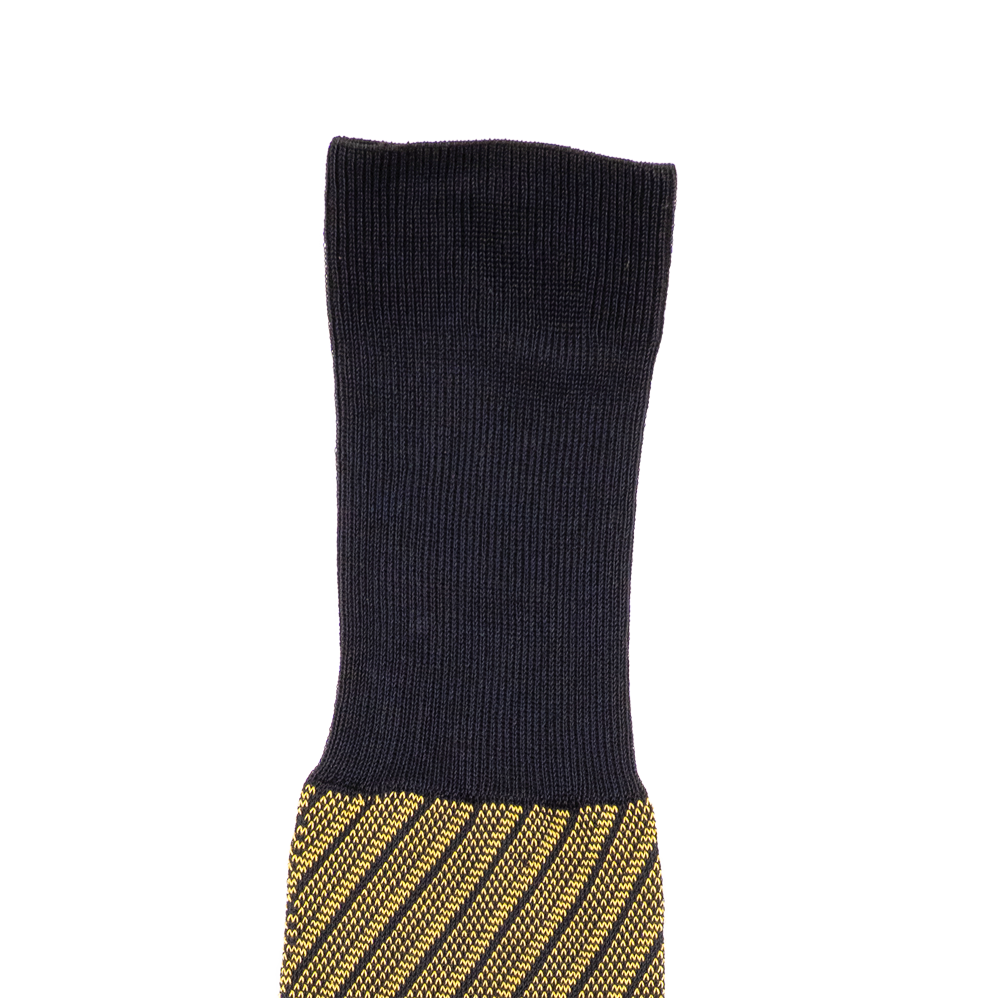 Calza uomo in Filo di Scozia Regimental - Giallo Sole