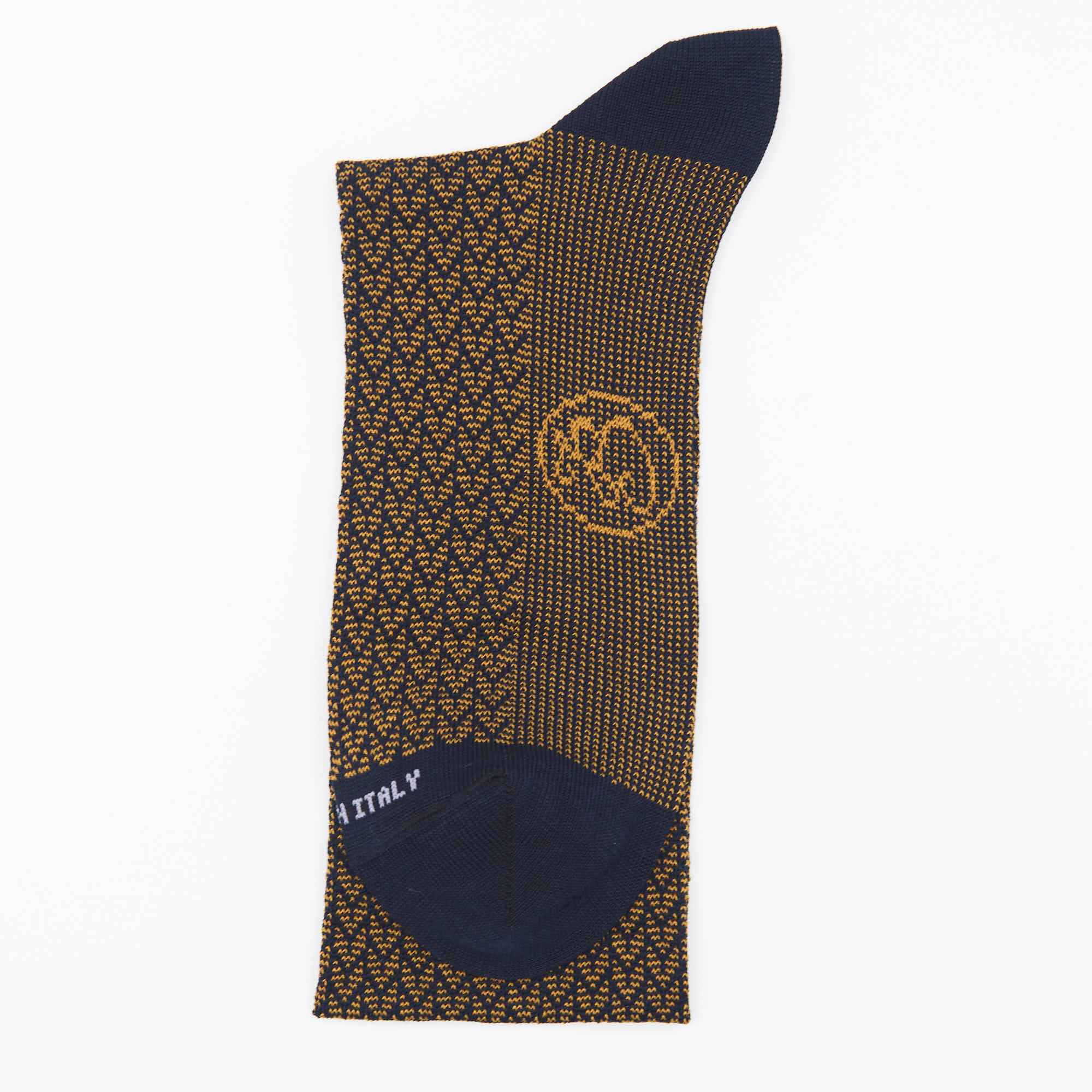 Box calza lunga cotone Filo di Scozia con polsino inglese e Cintura in morbida pelle - MARRONE ROVERE
