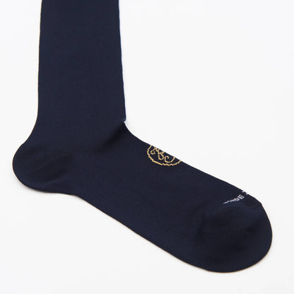 Box calza lunga cotone Filo di Scozia con polsino inglese - GIALLO DESERTO