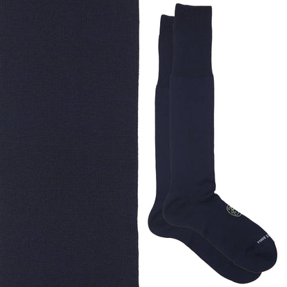 Box calza lunga cotone Filo di Scozia con polsino inglese - VERDE CHIARO MENTA