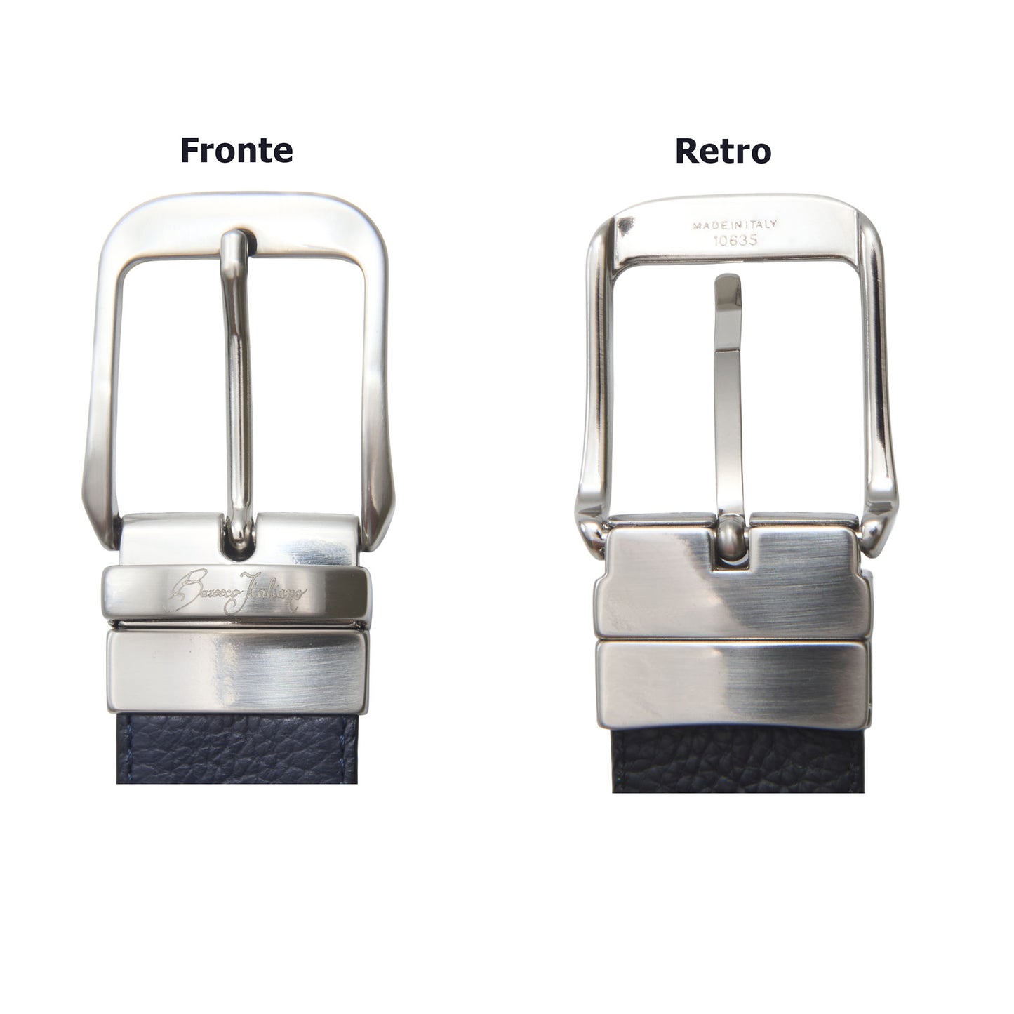 Box calza lunga cotone Filo di Scozia con polsino inglese e Cintura in morbida pelle - GRIGIO CENERE