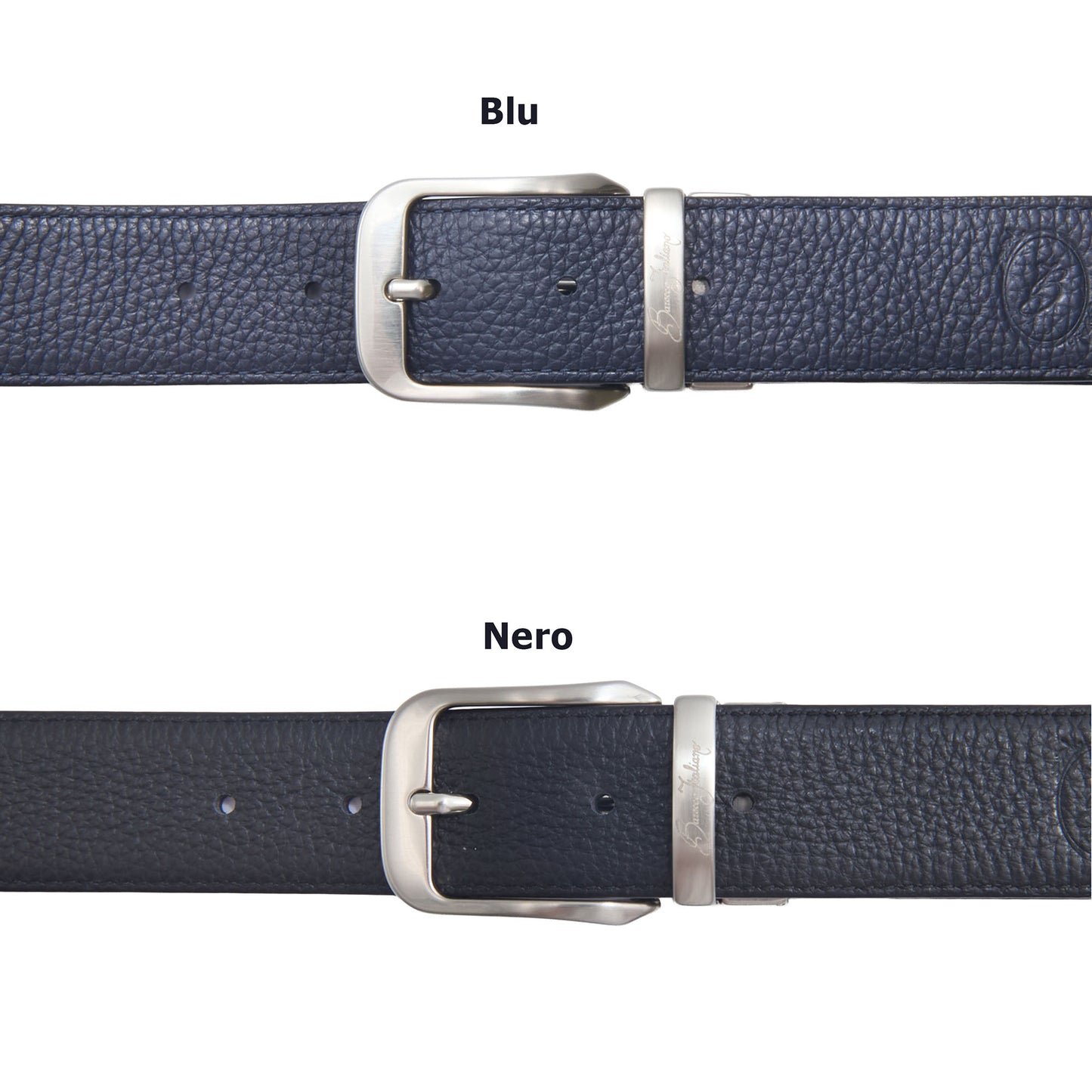 Box calza lunga cotone Filo di Scozia con polsino inglese e Cintura in morbida pelle - MARRONE ROVERE