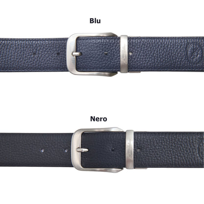 Box calza lunga cotone Filo di Scozia con polsino inglese e Cintura in morbida pelle - MARRONE ROVERE