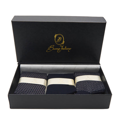 Box calza lunga cotone Filo di Scozia con polsino inglese - GRIGIO CENERE