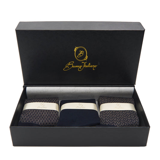 Box calza lunga cotone Filo di Scozia con polsino inglese - GIALLO DESERTO