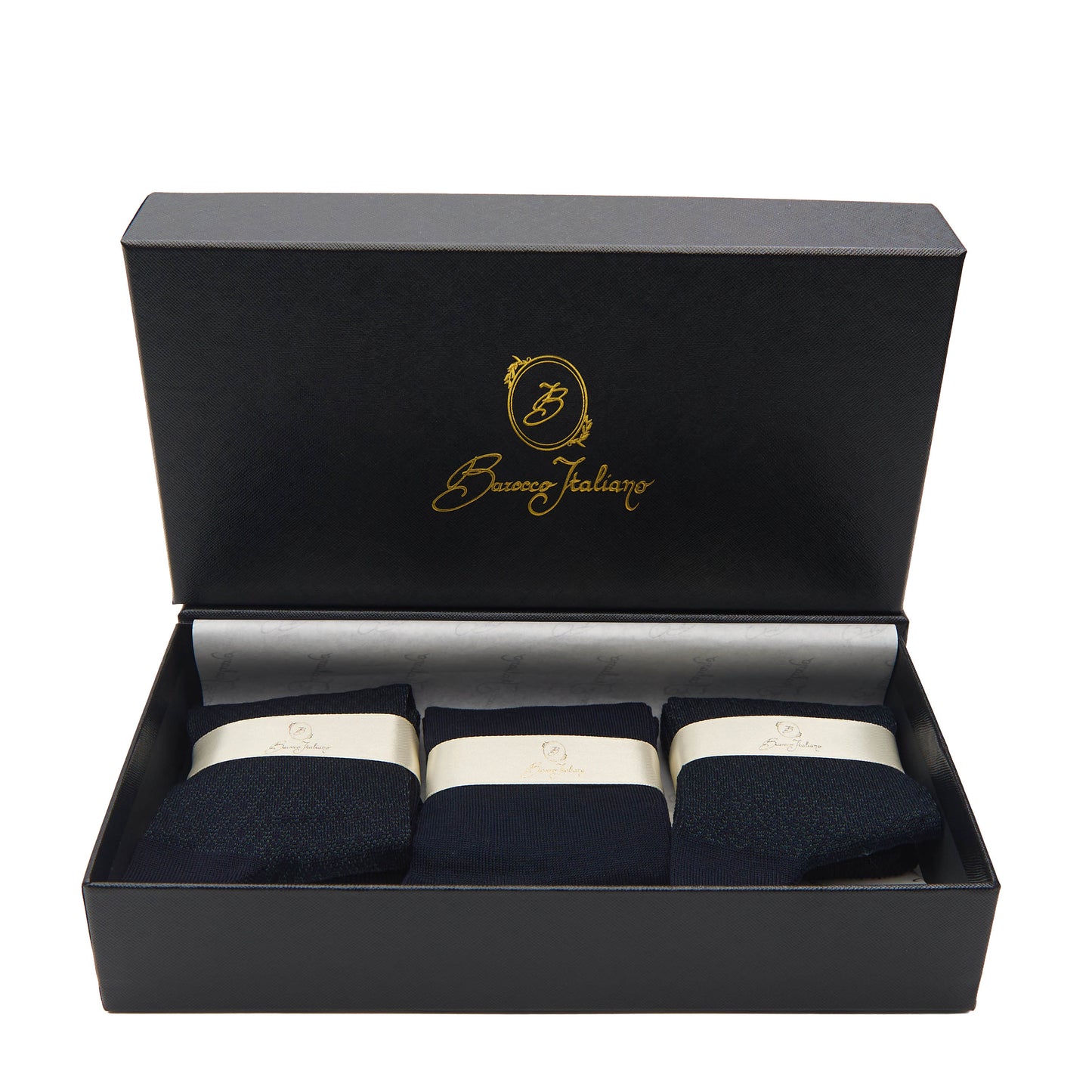 Box calza lunga cotone Filo di Scozia con polsino inglese - VERDE SCURO LARICE