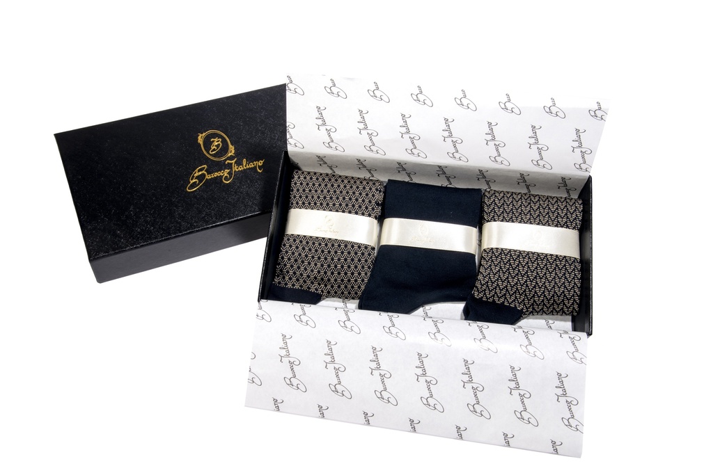 CONFEZIONE SCATOLA SUPER LUXURY FONDO BLU + DESERTO TG 39-41