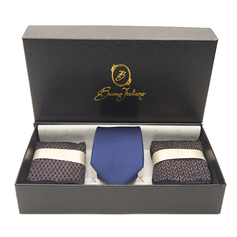 CONFEZIONE 2 PAIA CALZA UOMO E CRAVATTA LUXURY - DESERTO