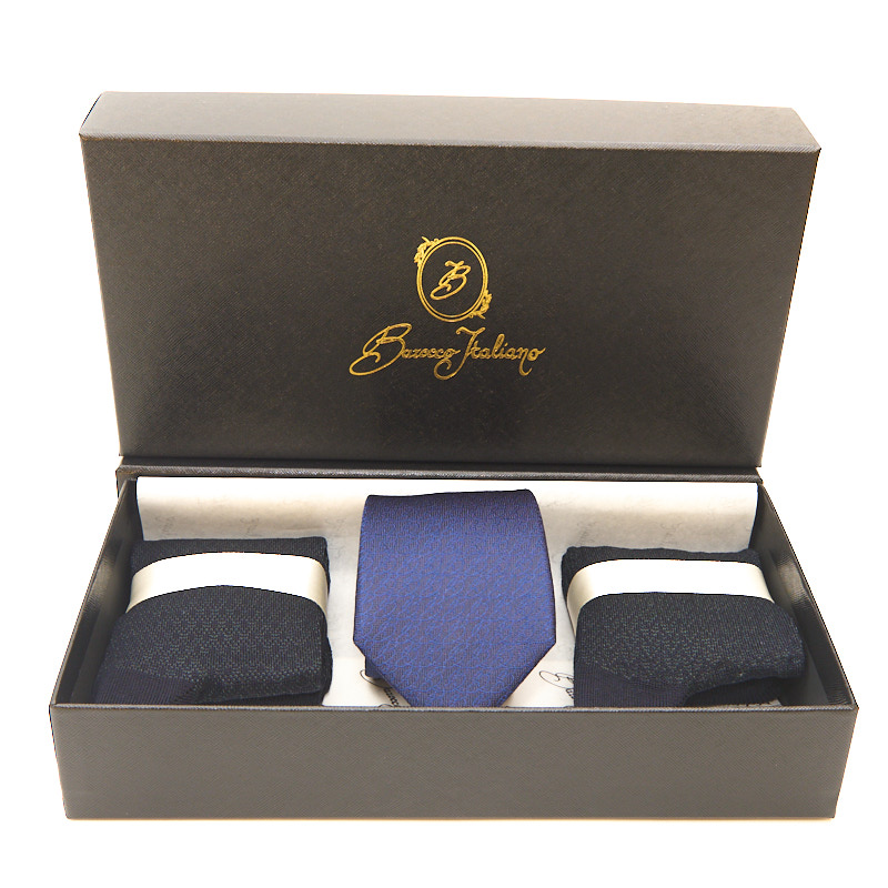 CONFEZIONE 2 PAIA CALZA UOMO E CRAVATTA LUXURY - MOTIVI LARICE