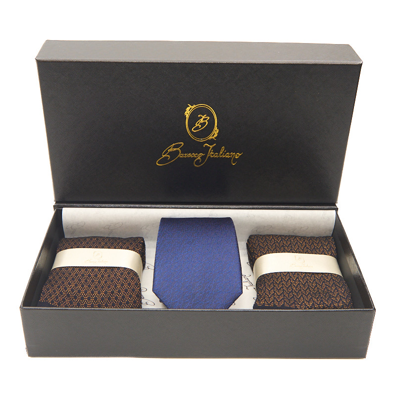CONFEZIONE 2 PAIA CALZA UOMO E CRAVATTA LUXURY - ROVERE