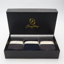 Box calza lunga cotone Makò Mercerizzato con polsino inglese - GIALLO DESERTO