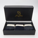 CONFEZIONE CALZA UOMO LUNGA LUXURY 3 PAIA - MOTIVI MENTA
