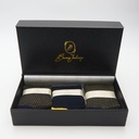 Box calza lunga cotone Makò Mercerizzato con polsino inglese - GIALLO SOLE