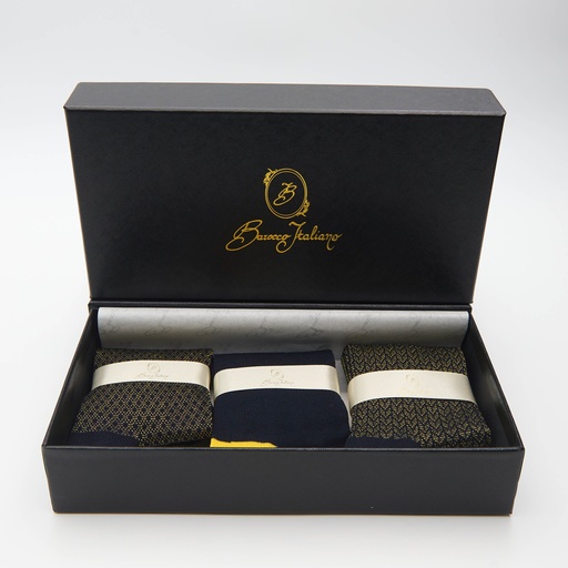 Box calza lunga cotone Makò Mercerizzato con polsino inglese - GIALLO SOLE